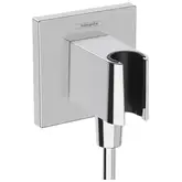 Шлангове підключення Hansgrohe FixFit Porter E з тримачем, Chrome (26889000)