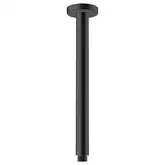 Тримач верхнього душу стельовий Hansgrohe Vernis Blend 300 мм, Matt Black (27805670)