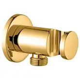 Держатель для ручного душа Paffoni Light/Stick (цвет - Honey gold spazzolato / Матовое медовое золото) (ZSUP031HGSP)