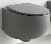 AeT Унитаз подвесной S555 "DOT 2.0 WC" в комплекте с сидением (S555TOROV6116+C555R116)
