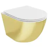 Подвесной унитаз MEXEN LENA WHITE GOLD (MEX-30224006)