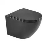 Mixxus Premium Ellipse-0303-R Унитаз подвесной, черный (MP6464)