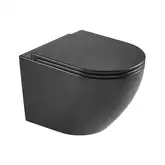 Mixxus Premium ELLIPSE Подвесной унитаз, черный (MP6591)