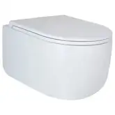 MIXXUS PREMIUM TOPPER-0302-T3 Унитаз подвесной, белый (MP6599)