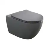 MIXXUS PREMIUM ELLIPSE-0309-T1 Унитаз подвесной, серый (MP6655)