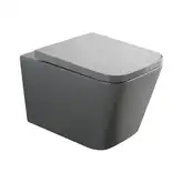 MIXXUS PREMIUM QUADRO-0305-R Унитаз подвесной, серый (MP6656)