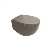 Унітаз підвісний Nic Design Milk 34.5 x 52 x 28.5h, Sabbia матовий (003482051)