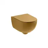 Унітаз підвісний Nic Design Pin 55х37, Curry глянець (003709071)