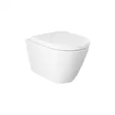 Унитаз подвесной Rimless (безободковый) Rak Ceramics Resort, белый глянец (RST23AWHA)