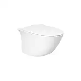 Унитаз подвесной Rimless (безободковый) Rak Ceramics Sensation, белый глянец (SENWC1446AWHA)