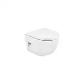 Унітаз підвісний Roca Meridian-N Compacto з кришкою soft close 48х36 (A34H248000)