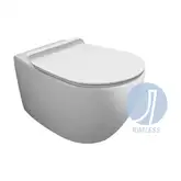 Simas Vignoni VI18 Унитаз подвесной, белый (VI18/F85) (VI18/F85 (WHITE))