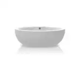 Ванна акриловая Knief Oval 180 x 95 см, со сливом-переливом (0100-280+0100-091-06)