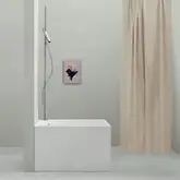 Ванна зі штучного каменю Nic Design Tub 100х100х60h см, білий глянсовий (014234001)