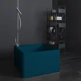 Ванна зі штучного каменю Nic Design Tub 100х100х60h см, Denim глянець (014234076)