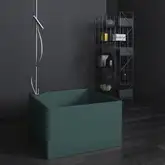 Ванна зі штучного каменю Nic Design Tub 100х100х60h см, Amazzonia глянець (014234077)