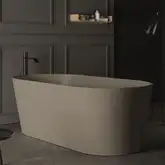 Ванна зі штучного каменю Nic Design Bay 160x80 см, Sabbia матовий (014719051)