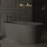 Ванна зі штучного каменю Nic Design Bay 160x80 см, Argilla матовий (014719052)