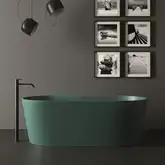 Ванна зі штучного каменю Nic Design Bay 160x80 см, Salvia матовий (014719067)