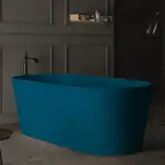 Ванна зі штучного каменю Nic Design Bay 160x80 см, Denim глянець (014719076)