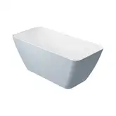 ванна зі штучного каменю Omnires Parma 159x70 прямокутна grey (PARMAWWBSP)