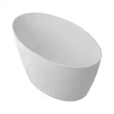 ванна із штучного каменю Omnires Siena 160x80 прямокутна white (SIENAWWBP)
