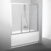 Двері для ванни трьохелементні AVDP3-170 Transparent, (40VV0U02Z1) RAVAK