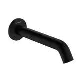 Вилив для ванни 198 мм Hansgrohe Tecturis S (колір - чорний матовий) 73411670