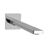 Излив 245 мм Paffoni Tilt (цвет - сталь) (ZBOC122ST)