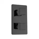 Зовнішня частина змішувача для душу Bossini Cube, чорний матовий (Z00062000073005)
