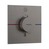 HANSGROHE ShowerSelect Comfort E Термостат, матовый чёрный хром (15571340)