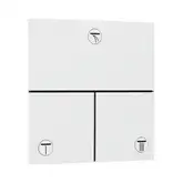 HANSGROHE ShowerSelect Comfort E Вентиль на 3 потребителя, белый матовый (15573700)