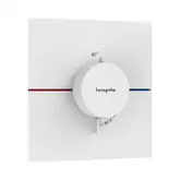 Hansgrohe ShowerSelect Comfort E Термостат, белый мат (15574700)