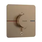 Hansgrohe ShowerSelect Comfort Q Термостат скрытый, бронза (15589140)