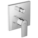 Смеситель для ванны, со встроенной защитной комбинацией Hansgrohe Vernis Shape (цвет - хром) 71469000