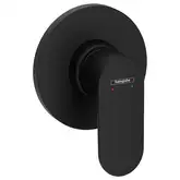 Смеситель для душа скрытого монтажа Hansgrohe Rebris S (цвет - чёрный матовый) 72649670