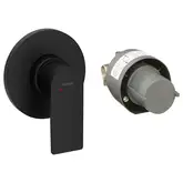 Hansgrohe Rebris E Смеситель для душа, чёрный матовый (72658670)