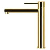 Смеситель для кухни Corsan LUGO GOLD золототой з подвижным носиком (CMB7521GL)
