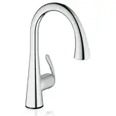 Сенсорный однорычажный смеситель для кухни 1/2 Grohe Zedra Touch (цвет - хром) (30219000)