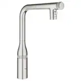 Змішувач для кухні Grohe Essence Smartcontrol з висувною лійкою, supersteel (31892DC0)