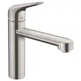 Кухонный смеситель 120, 1jet Hansgrohe Focus M42 (цвет - сталь) 71806800