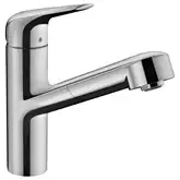Кухонный смеситель 150, с вытяжным изливом, 1jet sBox Hansgrohe Focus M42 (цвет - хром) 71829000