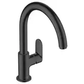 Hansgrohe Vernis Blend 260 Змішувач для кухні, чорний (71870670)