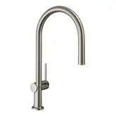 Змішувач для кухні Hansgrohe Talis 210 1jet з витяжним виливом, Stainless Steel (72802800)