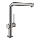 Hansgrohe Talis M54 210 Змішувач кухні, чорний хром (72808340)