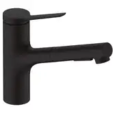 Hansgrohe Zesis M33 150 Змішувач для кухні, Matt Black (74800670)