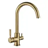 Кухонний змішувач на дві води MIXXUS PREMIUM MAFIN 021 (BRONZE) (MI5932)