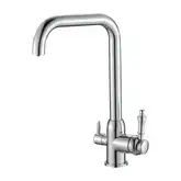 MIXXUS PREMIUM Atrio 021 Змішувач кухонний, на дві води (MI5933)