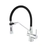 Mixxus Premium Magnet 021 Змішувач для кухні, чорний (MI6973)