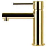 Смеситель для раковины (умывальника) Corsan LUGO GOLD золотой низкий (CMB7511GL)